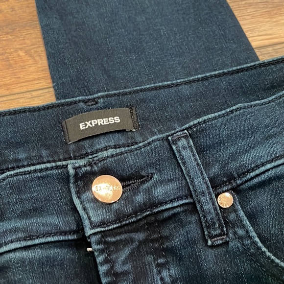 Express Skinny Mid Rise Jeans - Picture 3 of 5